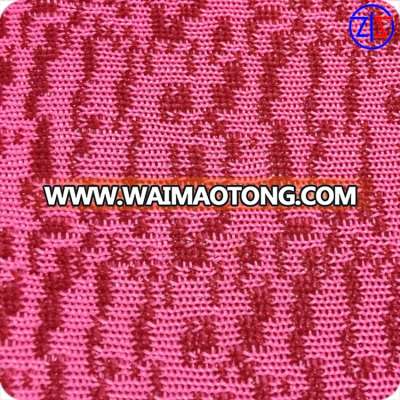 Yarn Dyed 100 Polyester Cheap Flyknit Fabric for Racer Shoes