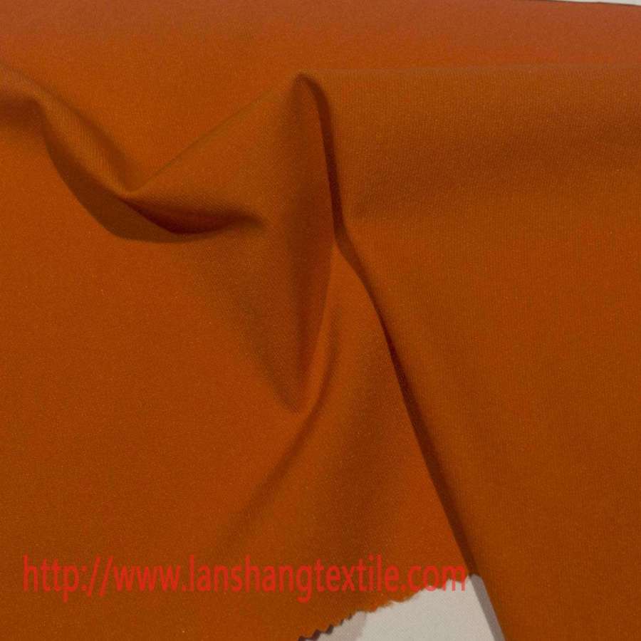 Twill Polyester Spandex Fabric for Coat Trousers Bottom Bag Shoes